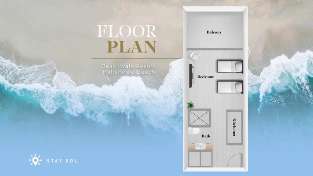 Upper Studio With Balcony,Pool And Gym, Near Beach Hallandale Beach Exterior foto